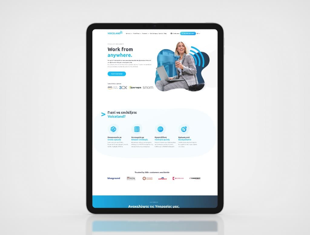 Voiceland — Cloud Telephony Ecosystem frame 2